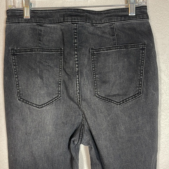 Free People - Just Float On Flare Jeans Washed Black Size 29 - Picture 12 of 14